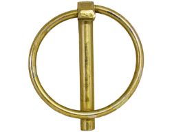 Buyers Products 66015 7/16" Linch Pin - Yellow Zinc Plated 