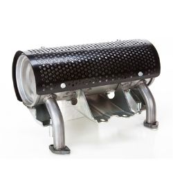 Honda 660880 V2MFLRHIR Top Right Mount Muffler 