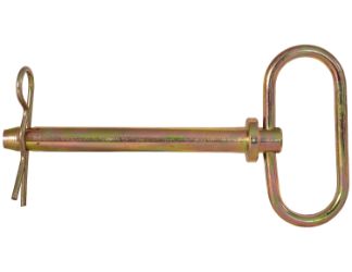 Buyers Products 66100 Forged Zinc Plated Steel Hitch Pin with Cotter - 1/2" x 4-1/4" 