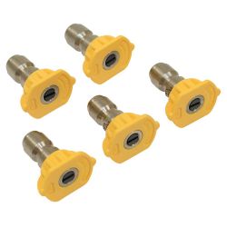 Stens 758-079 4.0 Size Yellow 5 Pack Pressure Washer Nozzle Shop Pack 
