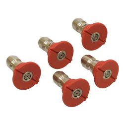 Stens 758-916 0 Degree Size 5 Red Pressure Washer Nozzle Shop Pack 