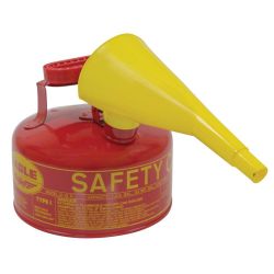 Stens 765-180 Eagle 1 Gallon Metal Safety Fuel Can with Funnel - STE 765-180