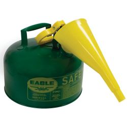 Stens 765-302 Eagle 2 Gallon Metal Safety Fuel Can w/ Funnel - STE 765-302