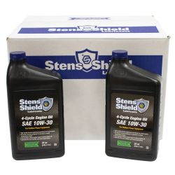 Stens 770-132 4-Cycle Engine Oil / SAE 10W-30, Twelve 32 oz. bottles - STE 770-132
