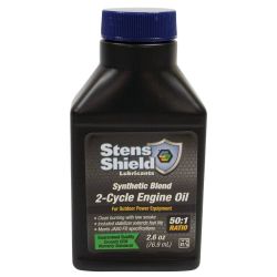 Stens 770-268 Case of 24 Bottles of 2.6 oz Synthetic Blend 50:1 2-Cycle Engine Oil - 1 Gallon Mix - STE 770-268