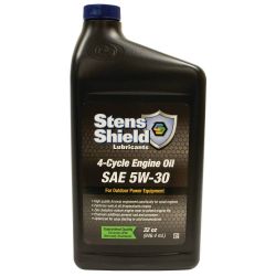 Stens 770-530 4-Cycle Engine Oil / SAE 5W-30, Twelve 32 oz. bottles - STE 770-530