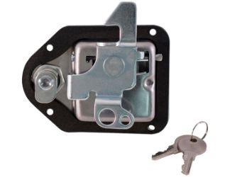 Buyers Products 8000SSL Locking Stainless Steel Mini Size Tear Drop Style Latch 