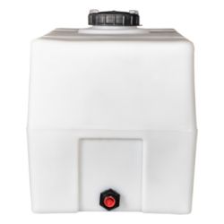 Buyers Products 82123929 38" X 30" X 29" 100 Gal. Square End Polyethylene Storage Tank - BUY 82123929