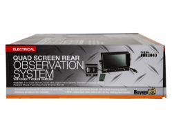 Buyers Products 8883040 Rear Observation System, Quad Screen (1) Standard Camera - BUY 8883040
