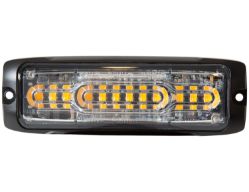 Buyers Products 8890300 5" Amber 12 LED Ultra Thin Wide Angle Strobe Light - BUY 8890300
