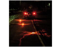 Buyers Products 8891017 4-Pack 4" Rechargeable 16 LED Road Flare 