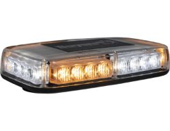 Buyers Products 8891042 12V DC, 2 Amp 12 Amber, 12 Clear LED Minilight Bar - Magnetic Mount - BUY 8891042