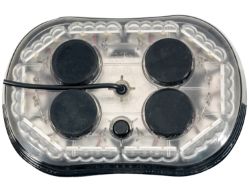 Buyers Products 8891080 10" Class 1 Low Profile Amber 40 LED Oval Mini Light Bar - BUY 8891080