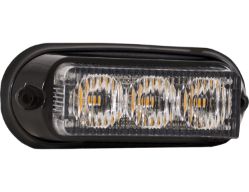 Buyers Products 8891120 4" 3 LED Amber Surface Mount Mini Strobe Light - BUY 8891120