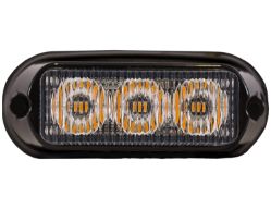 Buyers Products 8891120 4" 3 LED Amber Surface Mount Mini Strobe Light - BUY 8891120