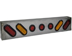 Buyers Products 8891145 44" 7 LED (4 Oval, 3 Circle) Light Bar Kit - BUY 8891145