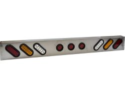 Buyers Products 8891168 66" 9 Light LED Light Bar Kit (Oval) - BUY 8891168