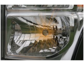 Buyers Products 8891226 Dual Amber LED "Hidden" Bolt-on Strobe Light Set - 25 ft. Cable 