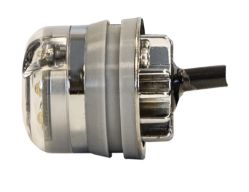 Buyers Products 8891325 Dual Clear LED "Hidden" Push-On Strobe Light - 25 ft. Cable - BUY 8891325