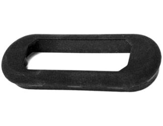 Buyers Products 8891405 3-3/8" Black Recessed Mount Grommet 
