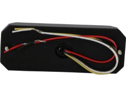 Buyers Products 8891709 5" 12 LED Amber/Green Aluminum Mini Strobe Surface Mount - BUY 8891709