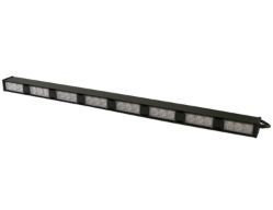 Buyers Products 8894037 37" Light Bar, 24 Amber LEDs (3 LEDs x 8 Light Heads) - BUY 8894037