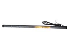 Buyers Products 8894142 41.7" 108 Amber/Clear LED Traffic Advisor/ Strobe with Flood Light - BUY 8894142