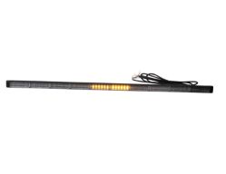 Buyers Products 8894142 41.7" 108 Amber/Clear LED Traffic Advisor/ Strobe with Flood Light - BUY 8894142