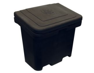 Buyers Products 9031105 20" x 24" x 36" Poly Storage Box - Store Grain, Salt, Etc. in a Dry Area 