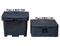 Buyers Products 9031105 20" x 24" x 36" Poly Storage Box - Store Grain, Salt, Etc. in a Dry Area - BUY 9031105