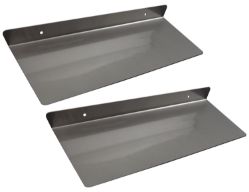 Buyers Products 924F0106SSPR Stainless Steel Tailgate Side Shields for Under Tailgate Spreaders - BUY 924F0106SSPR