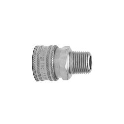 Rotary 9419 1/4" MPT Brass Socket 