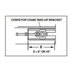 Sno-Way 96108750 8 15" Wide Conveyor Chain - 119 Links 