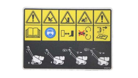 Bobcat 4163714 Control Panel Label 