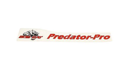 Bobcat 4165866 Predator Pro Label 