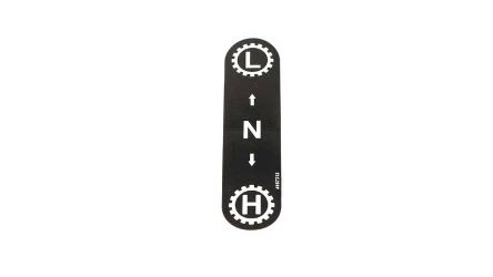 Bobcat 4167313 440 H/L Shifter Decal 