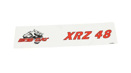 Bobcat 4169050 48" XRZ Label 