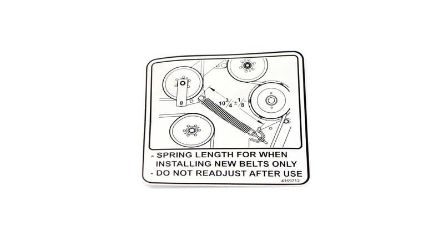 Bobcat 4169712 Spring Length Decal 