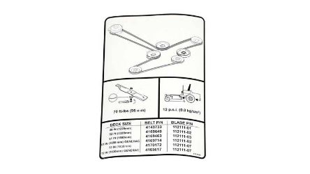 Bobcat 4171486 Information Label 