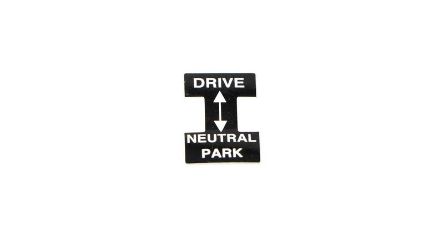 Bobcat 4172528 Neutral Drive Park Label 