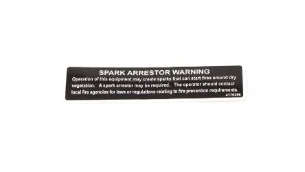 Bobcat 4175289 Spark Warning Label 
