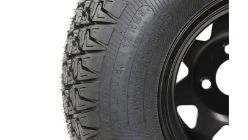 Bobcat 4175523 24 x 10.5-12 Black Wheel Assembly - BOB 4175523