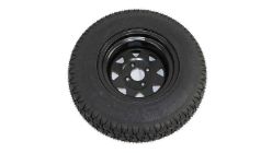 Bobcat 4175524 24 x 8.5-12 Black Wheel Assembly - BOB 4175524