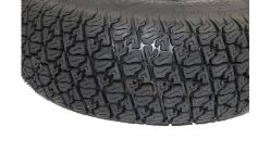 Bobcat 4175524 24 x 8.5-12 Black Wheel Assembly - BOB 4175524