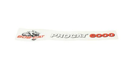 Bobcat 4175838 Procat 6000 Label 