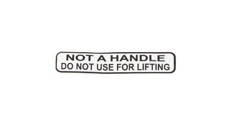 Bobcat 4175891 Not A Handle Label 