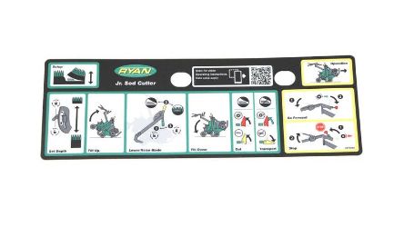 Bobcat 4175984 Jr SOD Instruction Label 