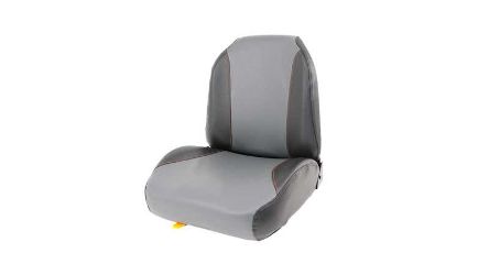 Bobcat 4176573 Grey/Black Seat w/ Red Stich 
