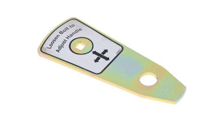 Bobcat 4176875 S-Control Plate w/ Label 