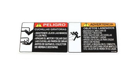 Bobcat 4177184 Warning Decal 
